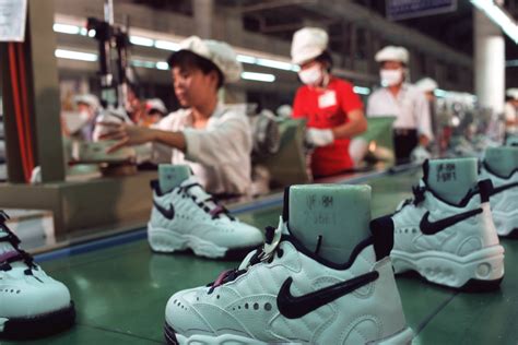 Nike production in Vietnam